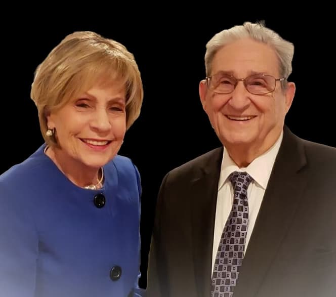 Rabbi David Rebibo z"l with his wife Odette